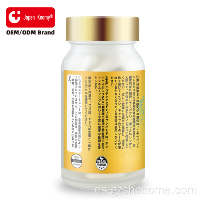 Shecome Women NMN 9000mg Cápsulas Vitalidad De La Piel